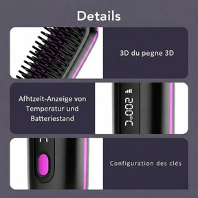 Monarch Wear | Brosse coiffante pour cheveux courts – VolumeLift™