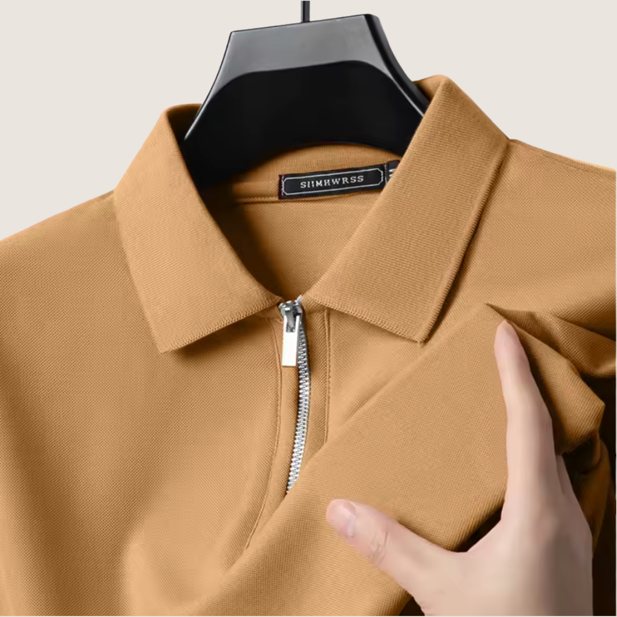 Monarch – Poloshirt voor heren met ritssluiting – Moderne stijl en lichtgewicht comfort