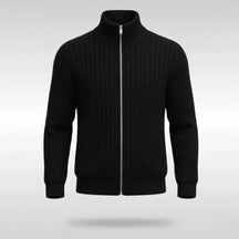 Monarch Wear | Stijlvol Klassiek Vest met Rits – RibbedWarm™