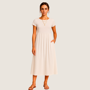Monarch Alice midi-jurk – Casual en tijdloze elegantie