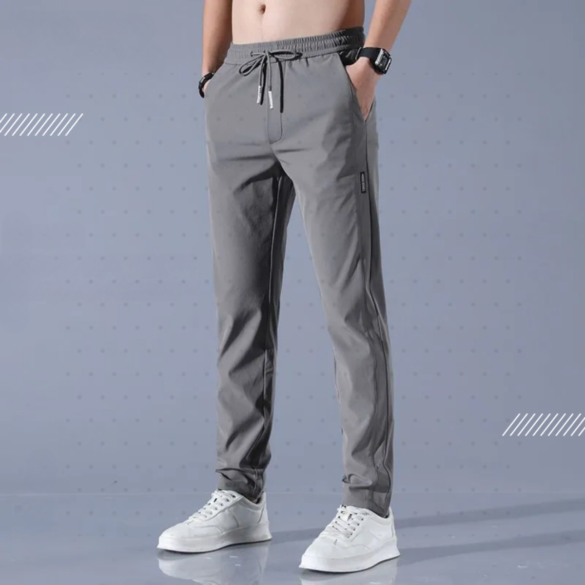 Monarch Wear - EasyFlex™ Unisex Slim Broek [KOOP 1, KRIJG 2]