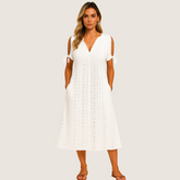 Monarch Robe Zoe Midi van kant – Casual elegantie
