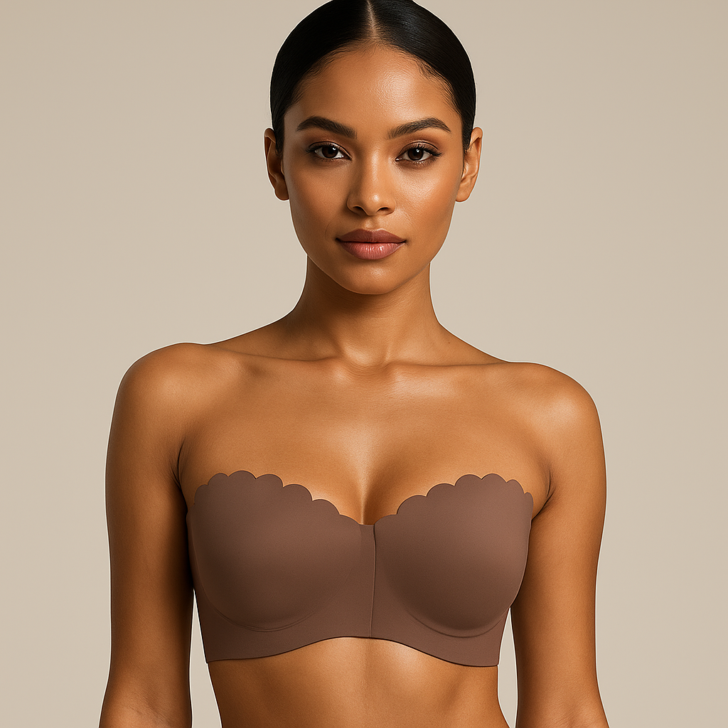 Onzichtbare Push-up Strapless BH – Voorsluiting en Centrerend Effect