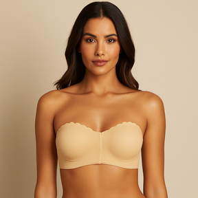 Onzichtbare Push-up Strapless BH – Voorsluiting en Centrerend Effect