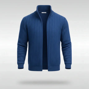 Monarch Wear | Stijlvol Klassiek Vest met Rits – RibbedWarm™