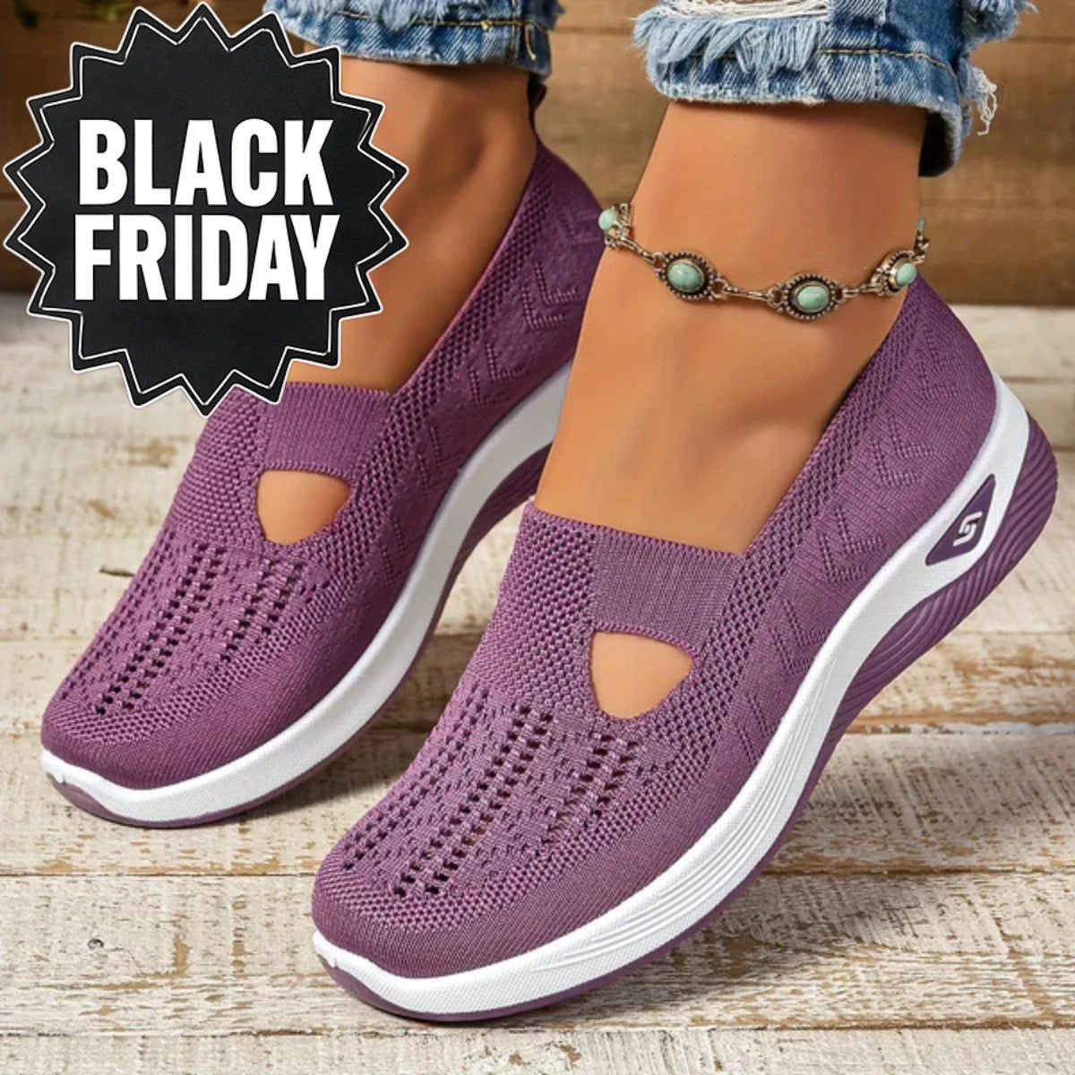 CloudWear™ – Baskets Orthopédiques Respirantes et Ultra Confortables pour Femmes - [BLACK FRIDAY] - [ACHETÉZ 1, RECEVÉZ 2 GRATUIT]