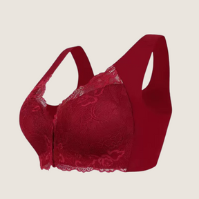 Sexy Kanten Beha - Comfortabele Push-Up Grote Maten met Voorsluiting