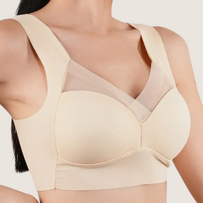 Vrouwenbeha Ice Comfort anatomisch – Zonder beugel, brede bandjes en ademend gaas
