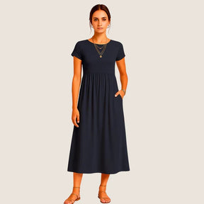 Monarch Alice midi-jurk – Casual en tijdloze elegantie