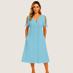 Monarch Robe Zoe Midi van kant – Casual elegantie