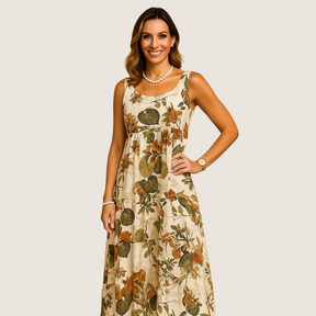 Monarch Robe Longue Flora – Florale Zomerelegantie