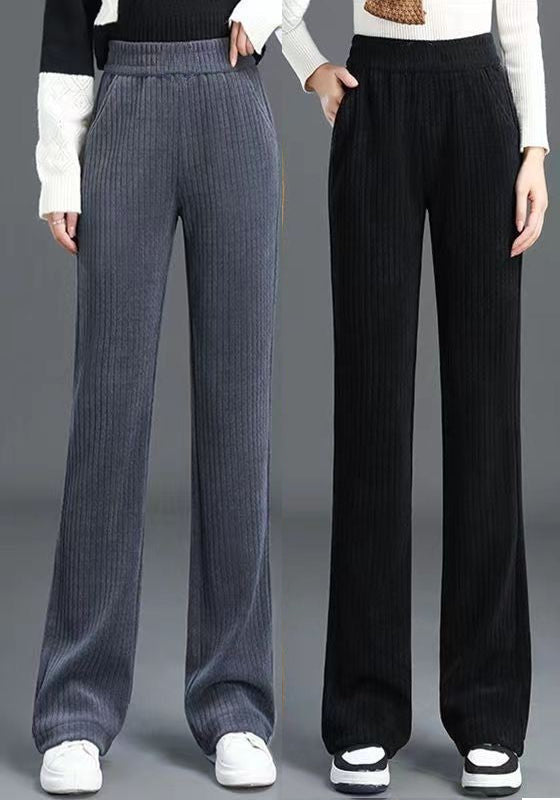 Elegante en veelzijdige broek, afslankend en comfortabel voor alle seizoenen.