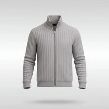 Monarch Wear | Stijlvol Klassiek Vest met Rits – RibbedWarm™
