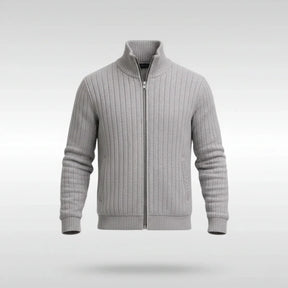 Monarch Wear | Stijlvol Klassiek Vest met Rits – RibbedWarm™