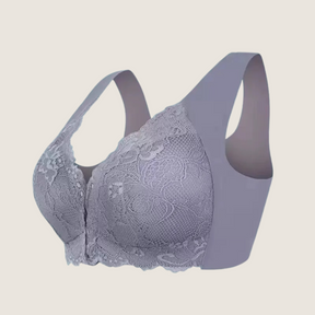 Sexy Kanten Beha - Comfortabele Push-Up Grote Maten met Voorsluiting
