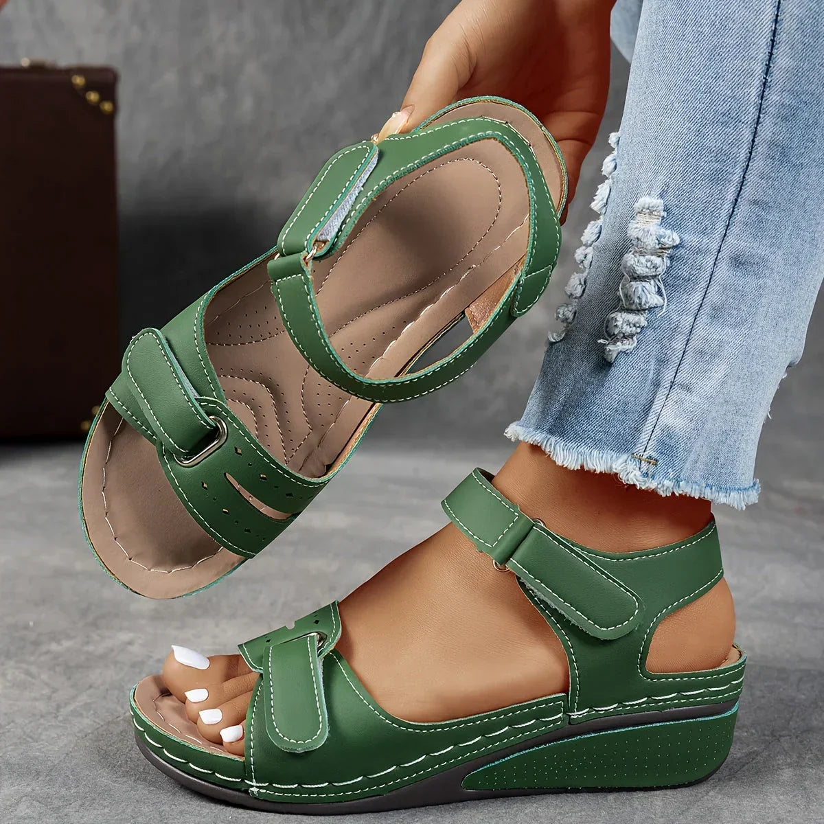 Élise™ | Comfortabele orthopedische sandalen Élise