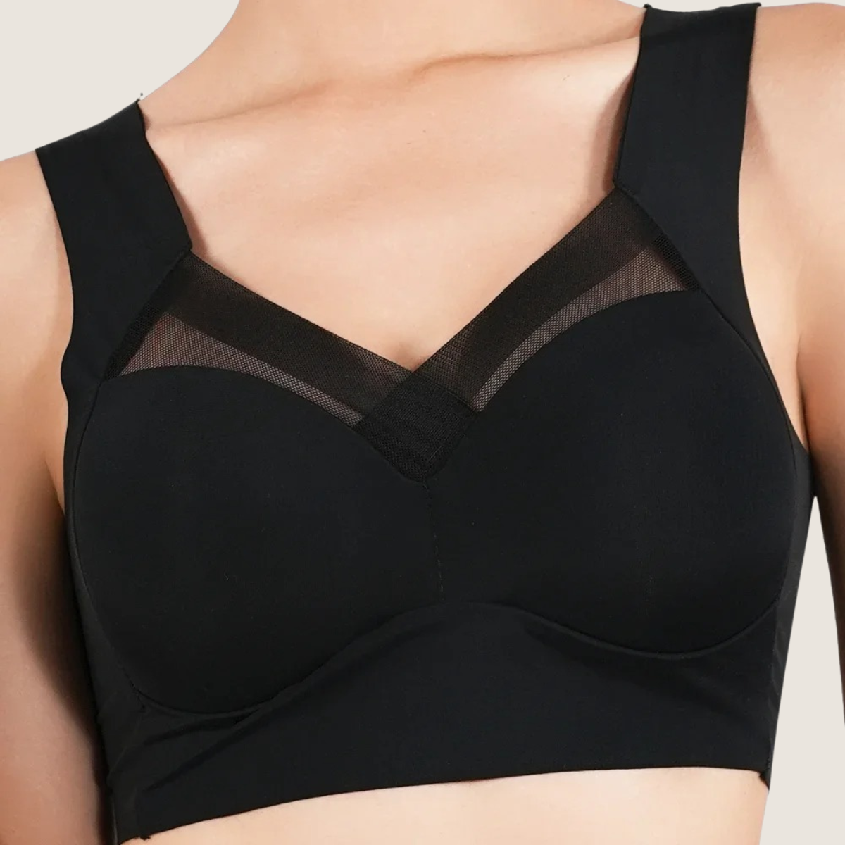 Vrouwenbeha Ice Comfort anatomisch – Zonder beugel, brede bandjes en ademend gaas