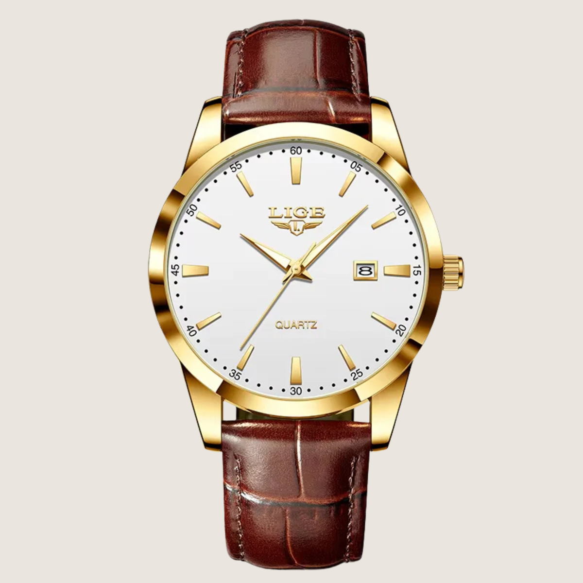 PZ® 009 Luxe Horloge – Tijdloze Elegantie en Moderne Details