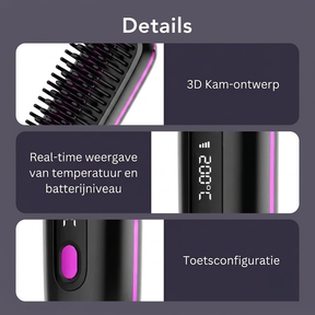 Monarch Wear | Stylingborstel voor kort haar – VolumeLift™