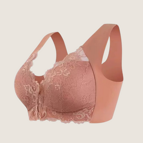 Sexy Kanten Beha - Comfortabele Push-Up Grote Maten met Voorsluiting