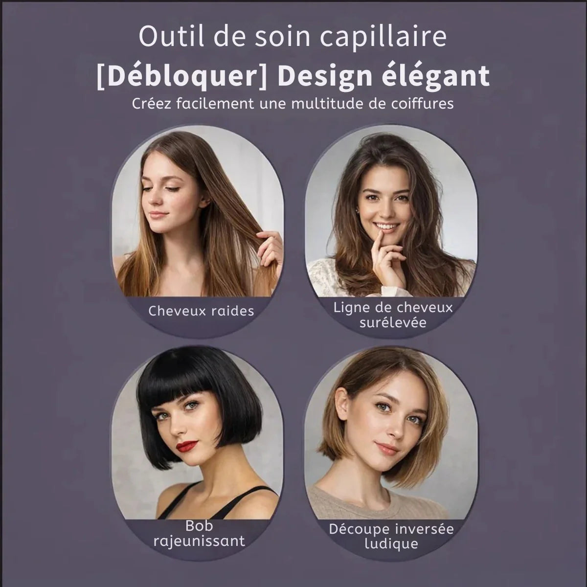 Monarch Wear | Brosse coiffante pour cheveux courts – VolumeLift™