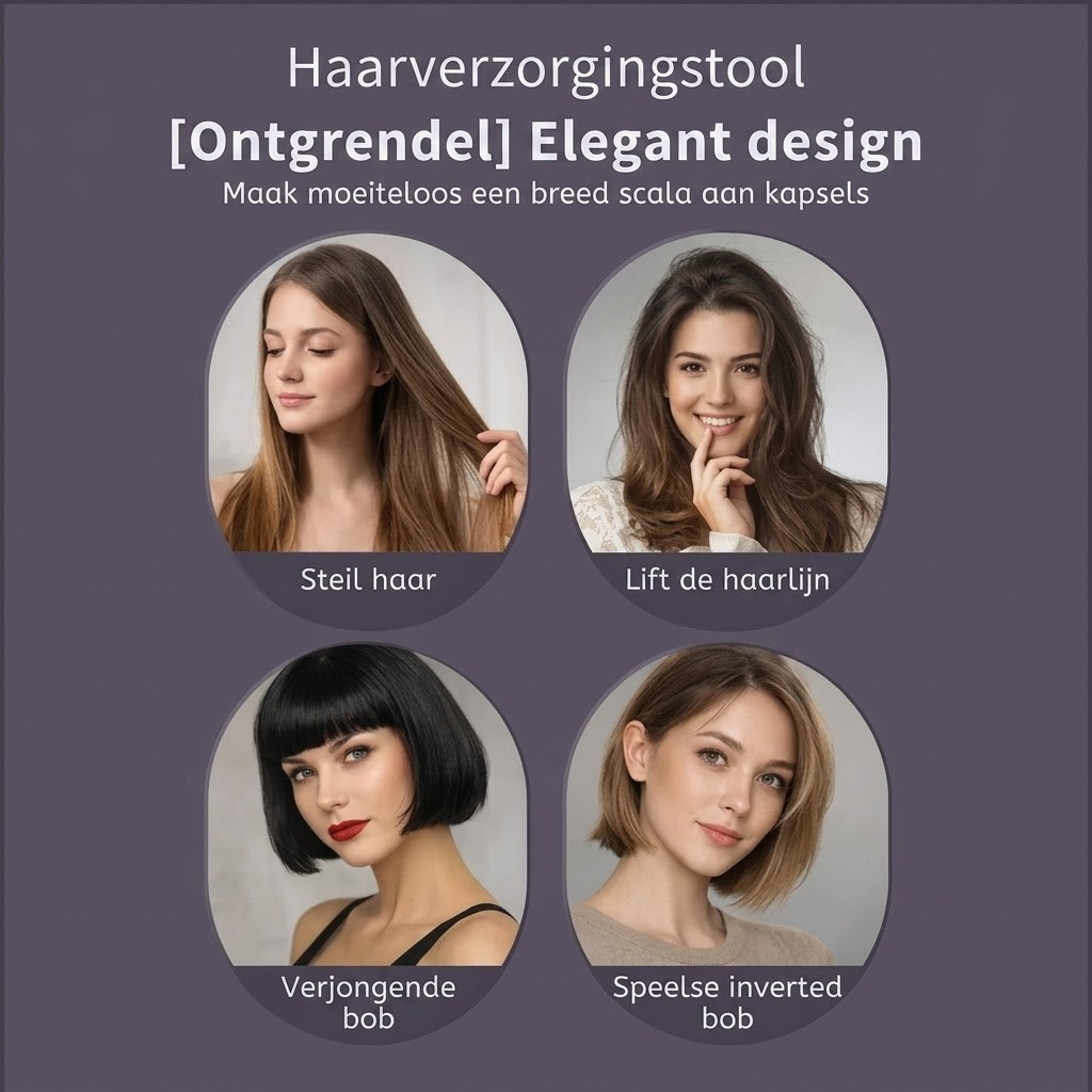 Monarch Wear | Stylingborstel voor kort haar – VolumeLift™