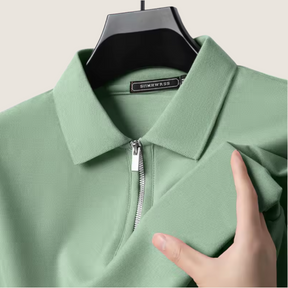 Monarch – Poloshirt voor heren met ritssluiting – Moderne stijl en lichtgewicht comfort