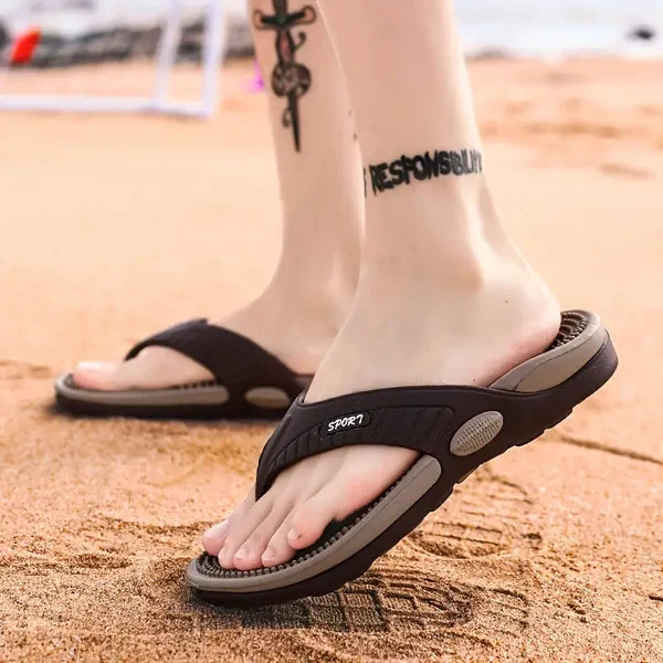 Monarch – Ademende massagesandalen – Zomercomfort 2025