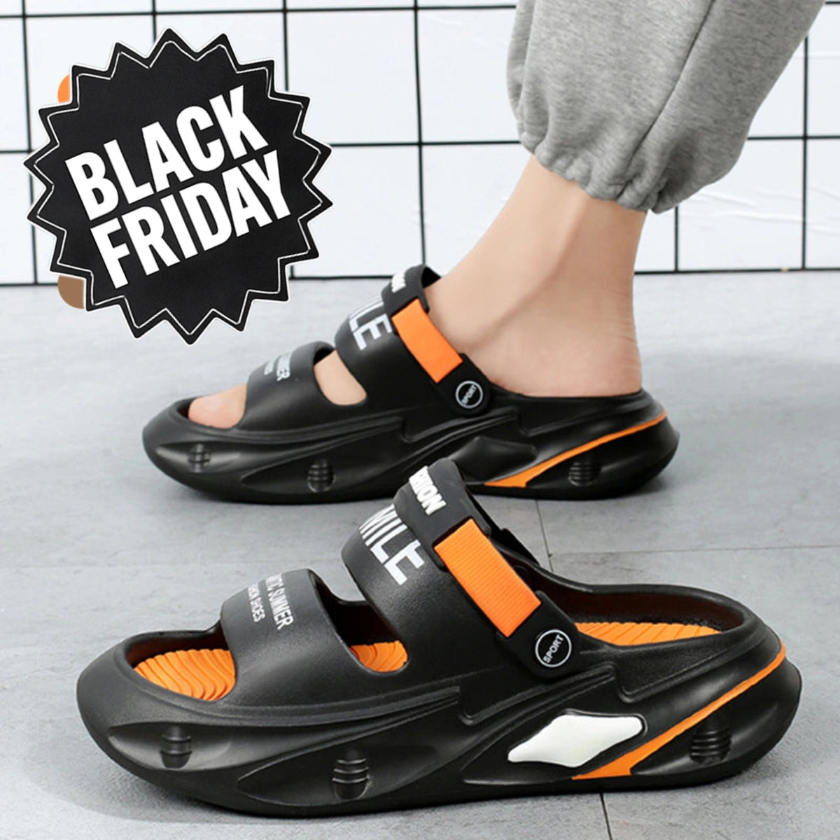 Sandales à Coussinets Moelleux avec Effet Spongieux - [BLACK FRIDAY] - [ACHETÉZ 1, RECEVÉZ 2 GRATUIT]
