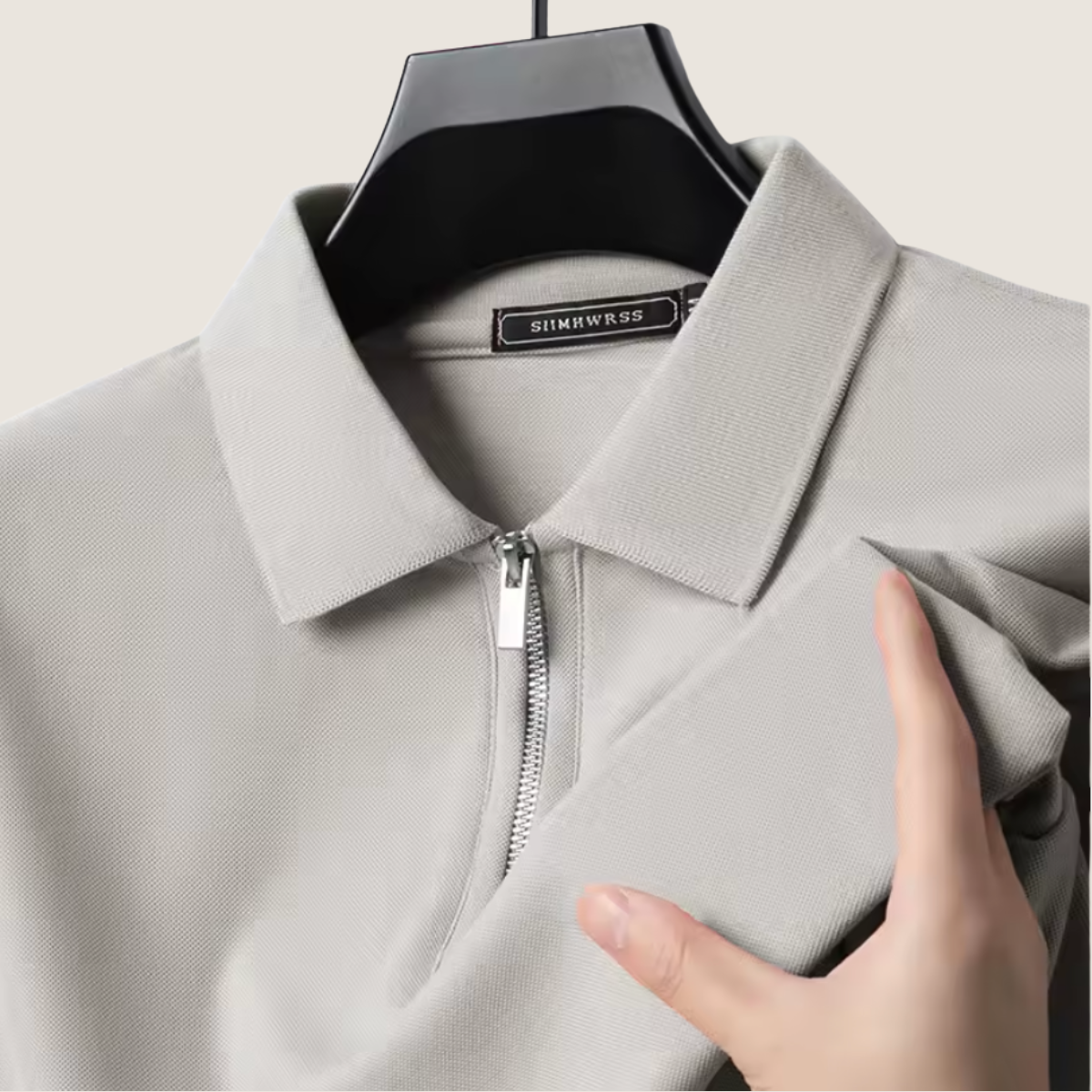 Monarch – Poloshirt voor heren met ritssluiting – Moderne stijl en lichtgewicht comfort