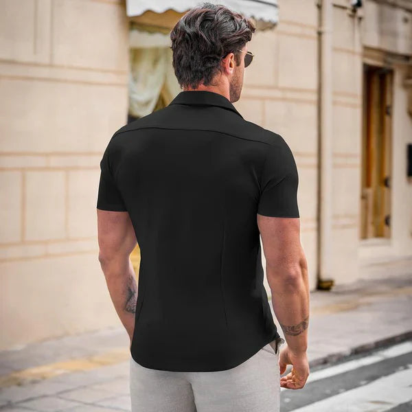 Slim overhemd Monarch EasyFit™ – Stijl en comfort met 4D Stretch-technologie