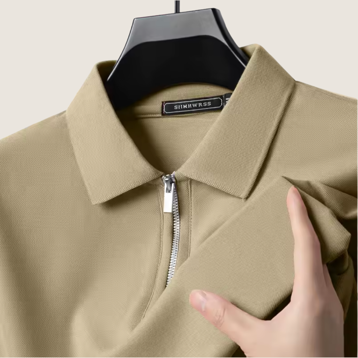 Monarch – Poloshirt voor heren met ritssluiting – Moderne stijl en lichtgewicht comfort