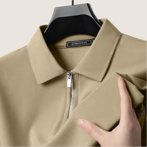 Monarch – Poloshirt voor heren met ritssluiting – Moderne stijl en lichtgewicht comfort