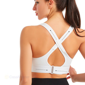 Verstelbare fitness sport-bh met maximale ondersteuning - Bra