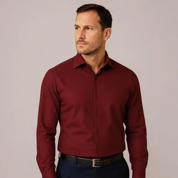 Monarch – Strijkvrije Slim Fit Overhemd Infinity™