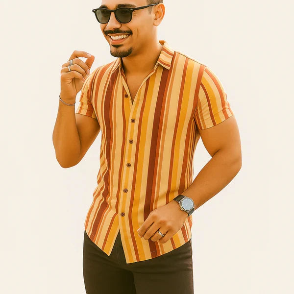 Monarch overhemd met print – Casual zomerstijl
