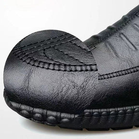 Mocassin en cuir décontractées à enfiler pour hommes - [BLACK FRIDAY] - [ACHETÉZ 1, RECEVÉ 2 GRATUIT]