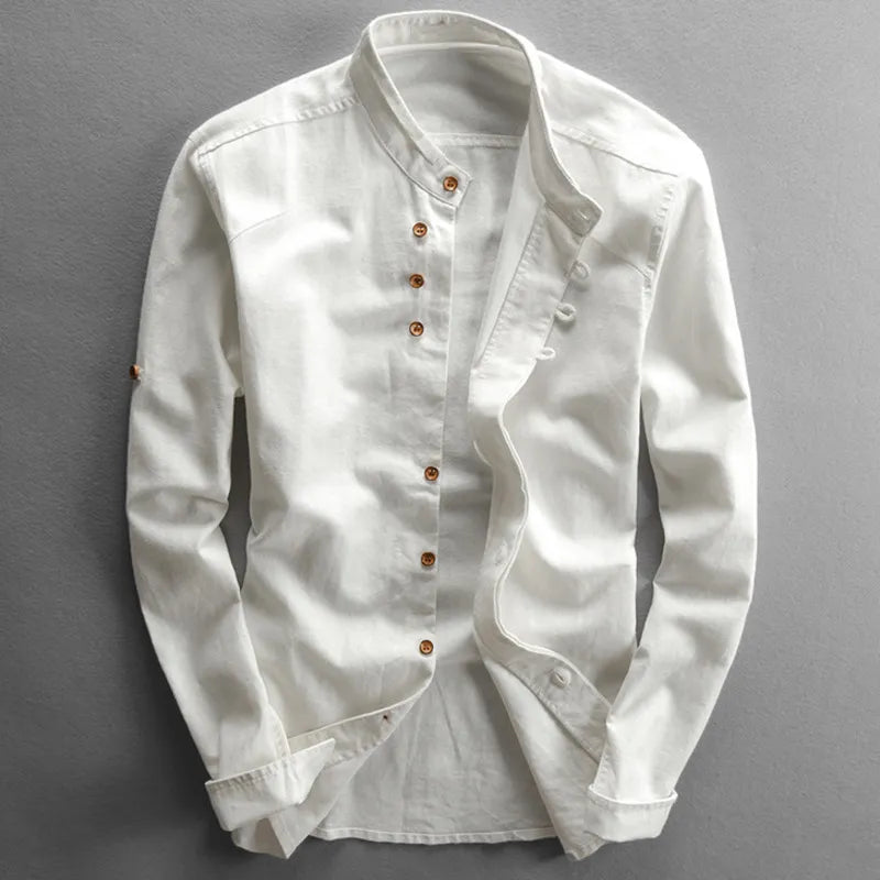 Monarch Wear - Chemise à Col Mandarin Osaka™