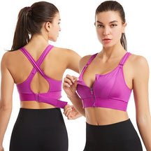 Verstelbare fitness sport-bh met maximale ondersteuning - Bra