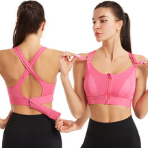 Verstelbare fitness sport-bh met maximale ondersteuning - Bra