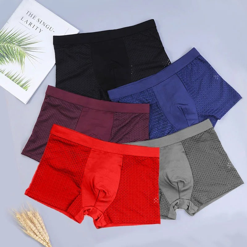 Kit de 10 Boxers en Fibre de Bambou [Payez 5, emportez 10]