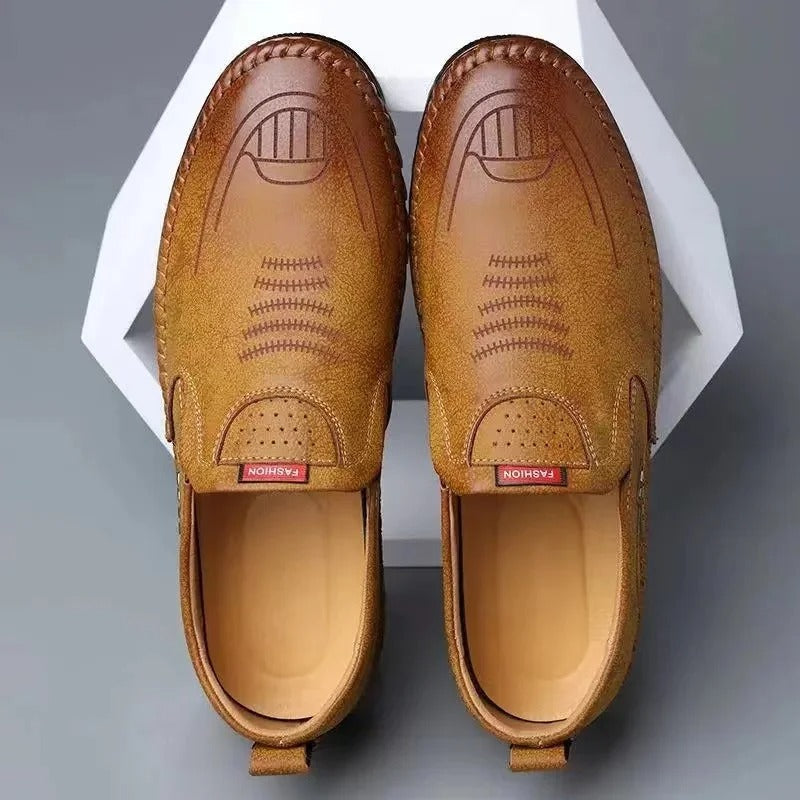 Monarch Wear - Leren Instap Mocassins voor Heren